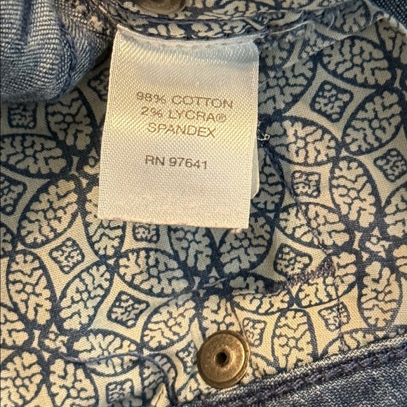 J.Jill Petite Tried and True Blue Straight Slim Leg Mid Rise Denim Jeans Size 8P - Picture 9 of 11